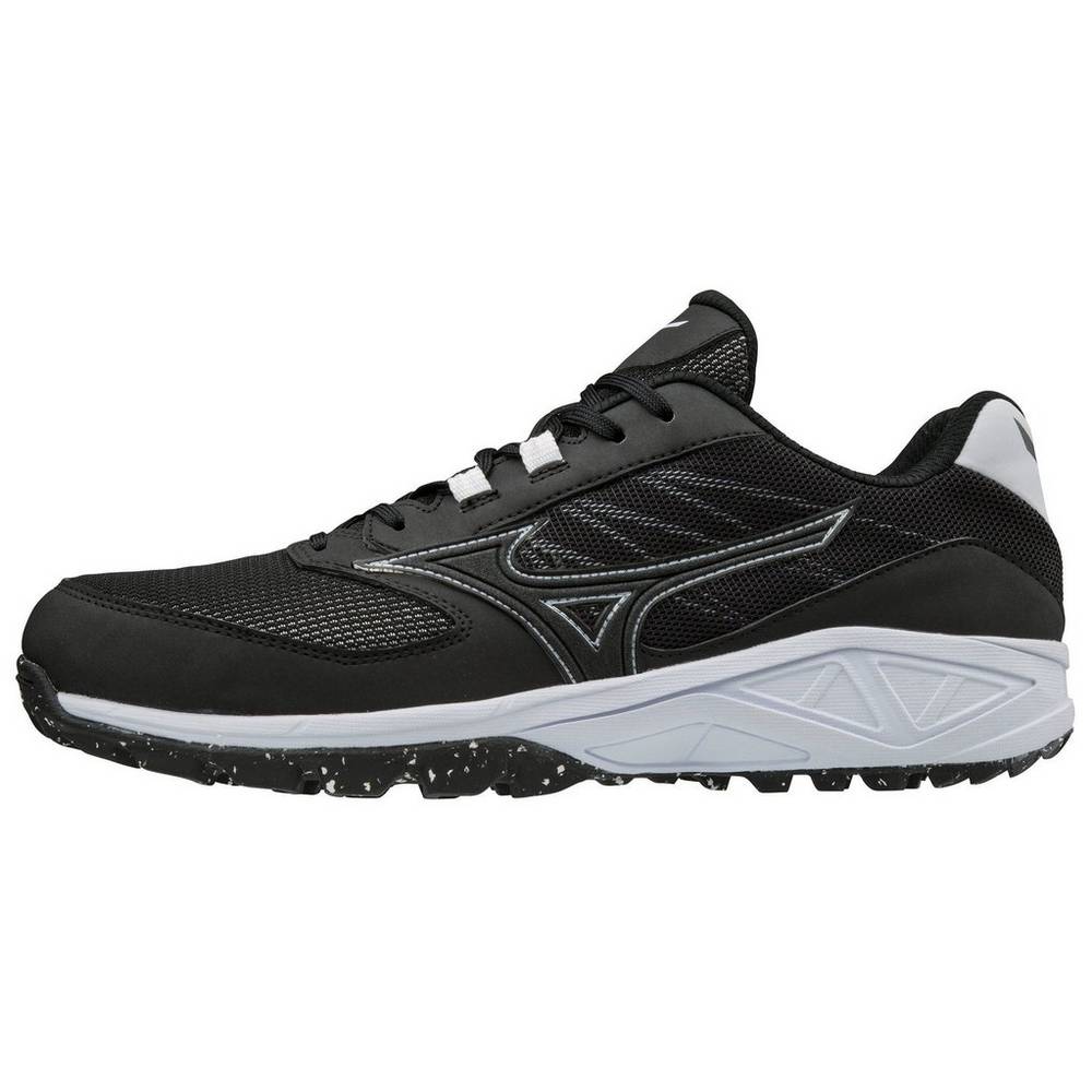 Scarpe Softball Mizuno Dominant All Surface Turf Donna - Nere/Bianche - 58026-XEJU